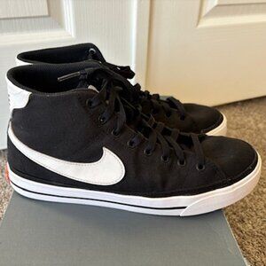 Nike Men’s Court Legacy Mid-Top DD0162-001 Black Casual Shoes Sneakers Size 9